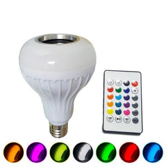 Wireless Bluetooth Speaker Bulb Music Playing Dimmable LED