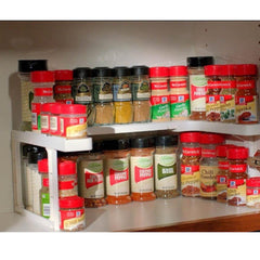 Spice Rack and Stackable Shelf