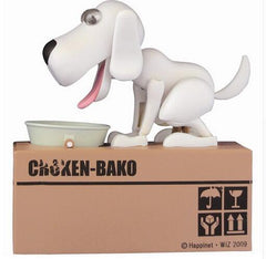 Hungry Robotic Dog Money Box