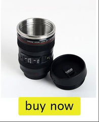 Coffee mug  1:1 camera lens (with lid)