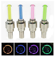 LED Lights for Wheel Valve Caps Cars - Bikes