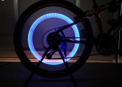 LED Lights for Wheel Valve Caps Cars - Bikes